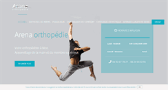 Desktop Screenshot of orthopediste-nice.com